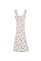  DÔEN Kleider | Damen Ascella Dress Blanc Flowering Meadow