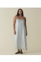  DÔEN Kleider | Celano Kleid Dusty Blue