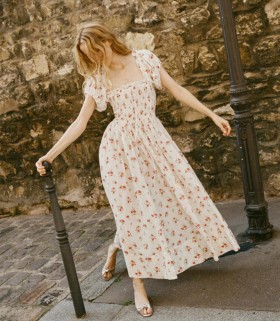  DÔEN Kleider | Damen Stanza Kleid Sweet Abelia