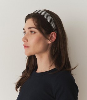 DÔEN Haarschmuck | Damen Jeanie Stirnband Gingham