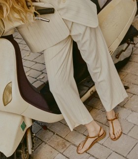 DÔEN Schuhe | Damen DÔEN & K.Jacques Côte Sandal Naturel