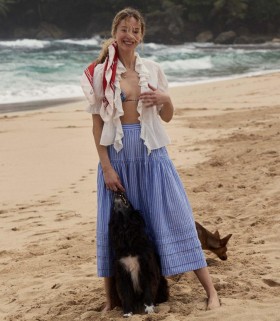  DÔEN Röcke | Damen Sebastiane Rock Deauville Stripe