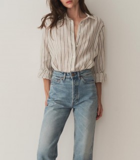  DÔEN Oberteile | Damen Hava Top San Leone Stripe
